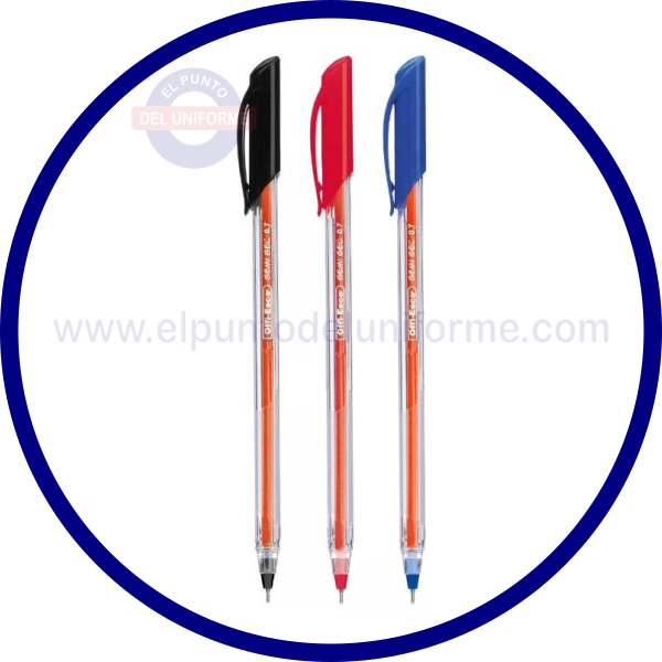 LAPICERO OFFI-ESCO SEMI GEL  X 3