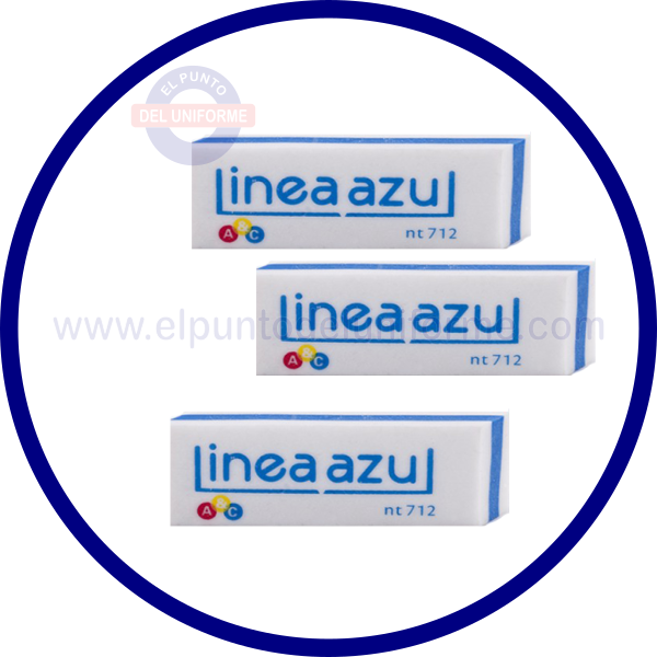 BORRADOR NATA 712 LINEA AZUL X UND