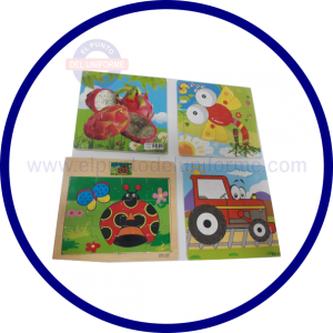 ROMPECABEZAS MADERA X UND  PEQUEÑO  MOTIVOS VARIADOS